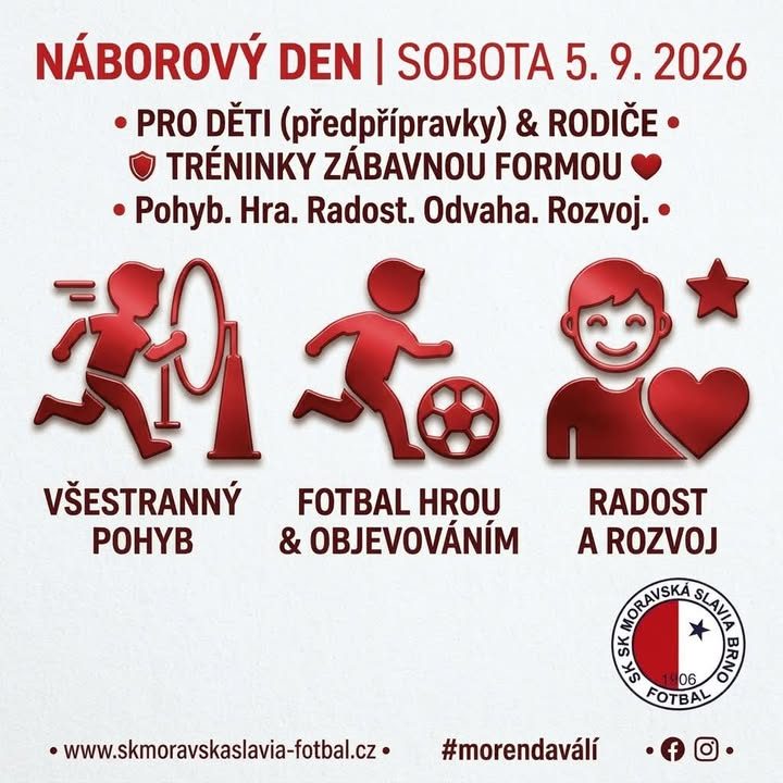 ⚽ NÁBOROVÝ DEN MLÁDEŽE | SOBOTA 5. 9. 2026